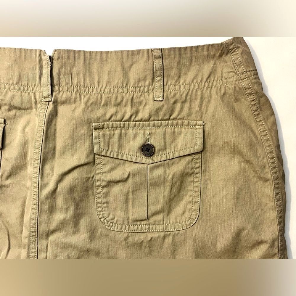 Lands End Women’s Tan Skirt Casual Skirt with Shorts Skort Size 16P - Picture 11 of 14